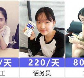 防城港关于斗米兼职上的模特雇用的信息