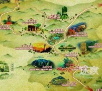防城港景点地图(长沙景点地图)