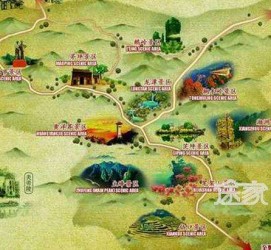 防城港景点地图(长沙景点地图)
