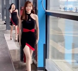 防城港女孩为挣钱在学校兼职当模特的简单介绍